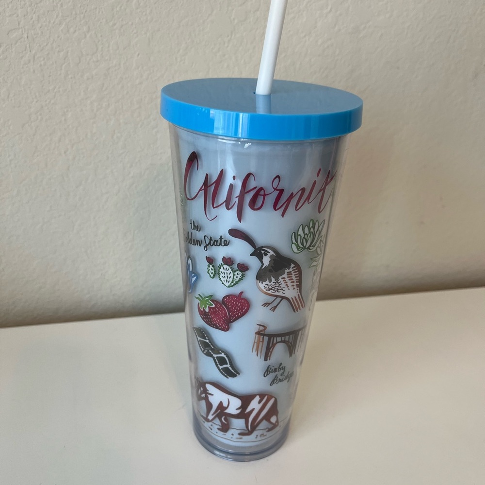 Starbucks California The Golden State 24oz Venti Acrylic Cold Cup Tumbler